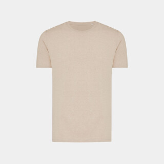 Unisex tričko Iqoniq Brett, velikost XS, hnědý melír