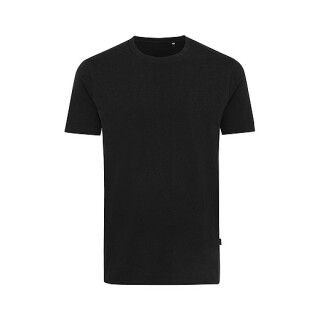 Unisex tričko Iqoniq Bryce z recyklované bavlny, černá, XXXL