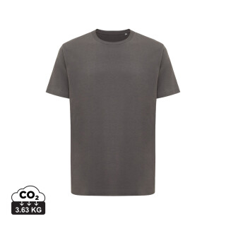 Unisex tričko Iqoniq Kakadu relaxed fit, antracitová, velikost XS