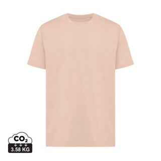 Unisex tričko Iqoniq Kakadu relaxed fit, velikost XS, světlá růžová
