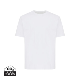 Unisex tričko IQONIQ Nikko, velikost 4XL, recyklovaná bílá