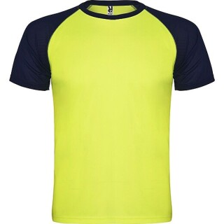 Unisex tričko Roly Indianapolis, fluorescenční žlutá, velikost M