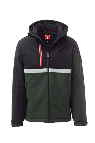 Unisex zimní bunda Payper WISE PAD, zelená, velikost 3XL