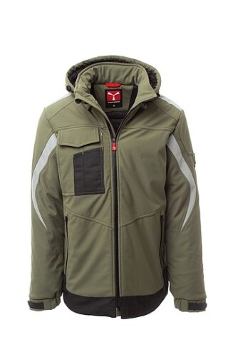 Unisex zimní bunda Payper WONDER PAD, vojenská zelená, velikost 4XL
