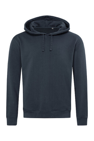 Univerzální mikina STEDMAN RECYCLED UNISEX SWEAT HOODIE, půlnoční modrá, XL