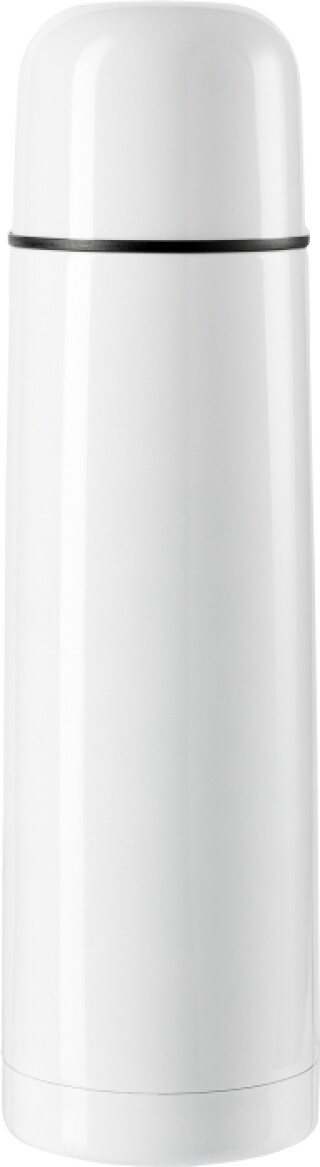 URAL Vakuová termoska z nerezové oceli, 500 ml, bílá