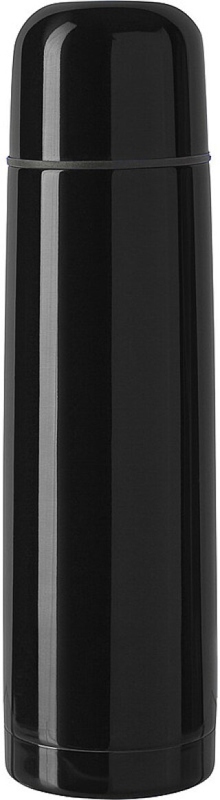 URAL Vakuová termoska z nerezové oceli, 500 ml, černá