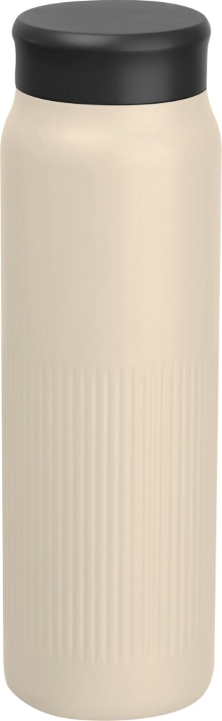 Vakuová nerezová termoska 700 ml, béžová