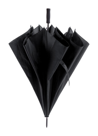 Velký automatický deštník, pr. 130cm, černý