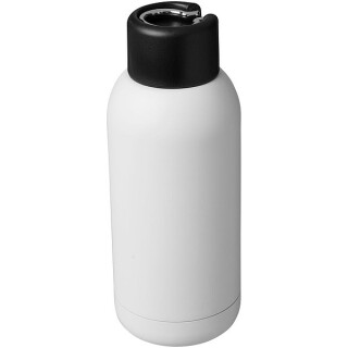 Větší sportovní láhev z nerezové oceli, objem 740 ml, stříbrná