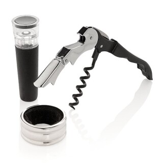 SOMELIER Vino Sommelier sada 3ks, stříbrná