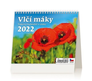 Vlčí máky 2027, stolní kalendář