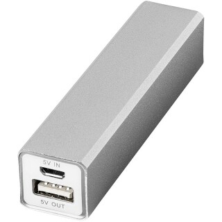 VOLTINO Kovová powerbanka 2200 mAh, černá