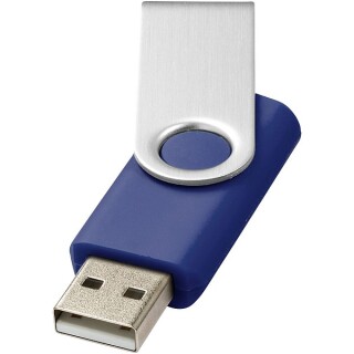 Základní USB Rotate, 2GB, stříbrná/černá