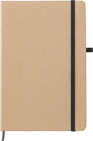 RODRIGEZ Zápisník A5 linkovaný, 80 stran, papír z kamenného prachu, černý