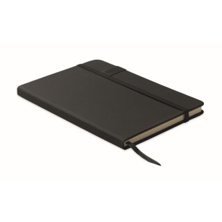 Zápisník A5 s integrovaným USB, černá