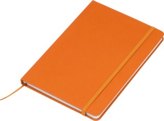 Zápisník A5 z recyklovaného papíru, oranžová