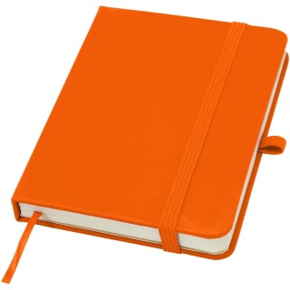 Zápisník formátu A6 s pevnou obálkou, oranžová